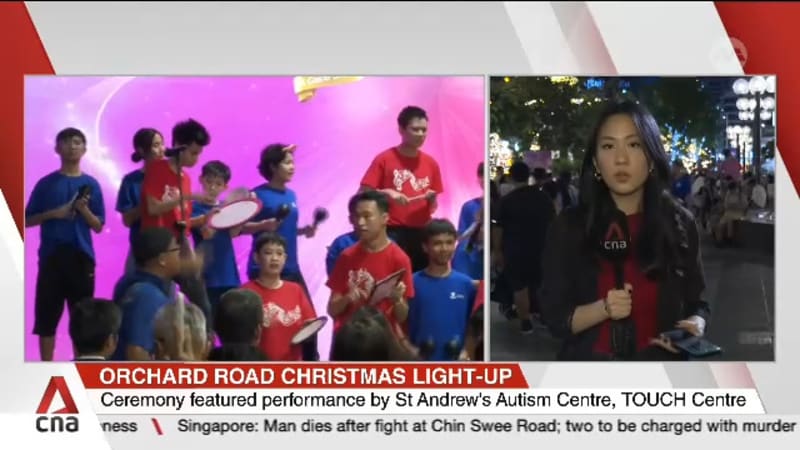 Singapore kicks off Christmas season of giving with Community Chest light-up along Orchard Road