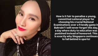 Norfasarie kecewa FAS paksa anaknya pilih antara bola dengan belajar