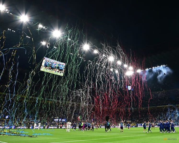 Fireworks in Milan as Inter reclaim Serie A throne