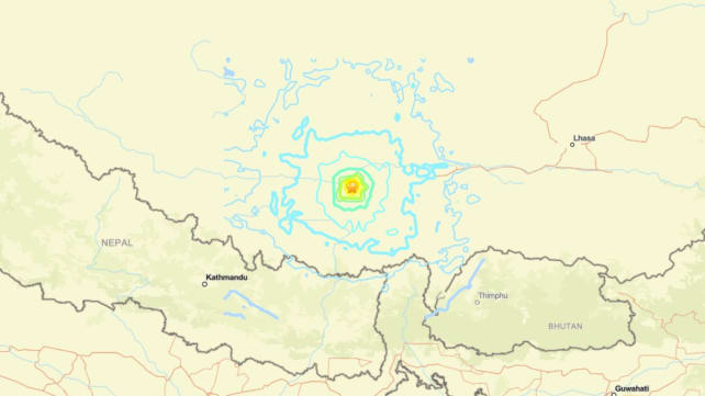 5.5-magnitude earthquake strikes China's Tibet