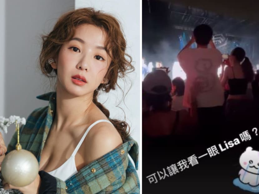 Taiwanese star Yao Yao tells fellow Blackpink concertgoers, who were blocking her view, to sit down; gets cursed at instead
