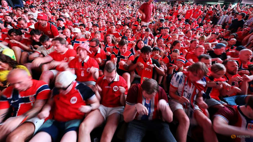 Viking enthusiasts hail spirit, if not technique, of Norway fans' "Viking row"