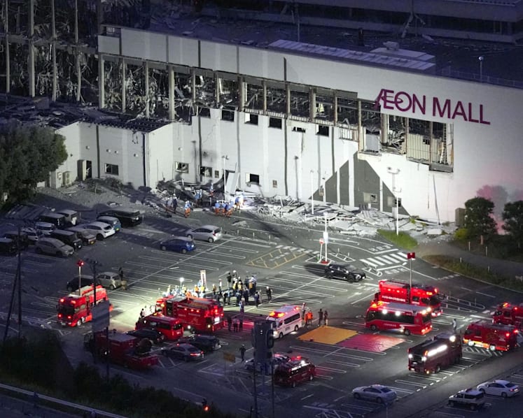 'Considerable number' of people dead, many trapped in shopping mall after magnitude 7.1 quake hits Japan's Kyushu