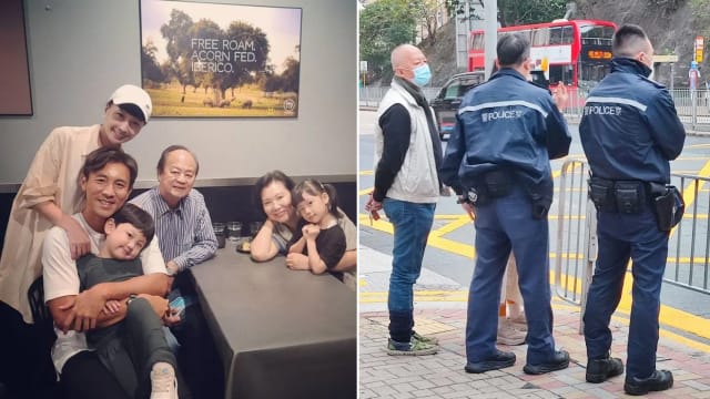 狄龙夫妇遇交通意外　儿子谭俊彦代交代事发经过
