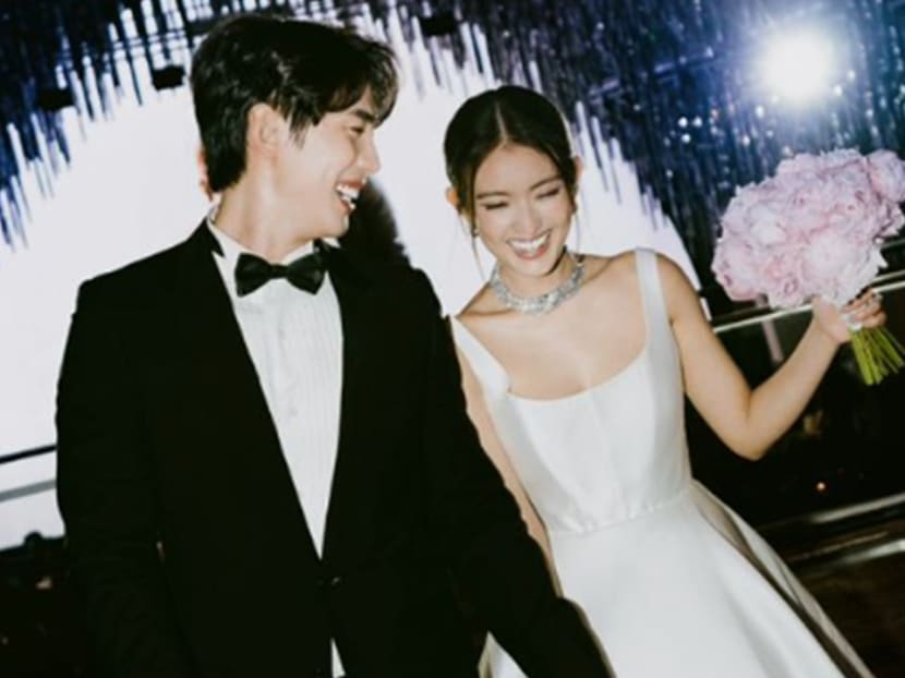 Mediacorp artistes Hong Ling and Nick Teo got married 