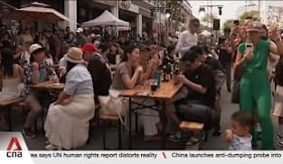Residents fill the streets of Joo Chiat for performances, activities in district's car-free day 