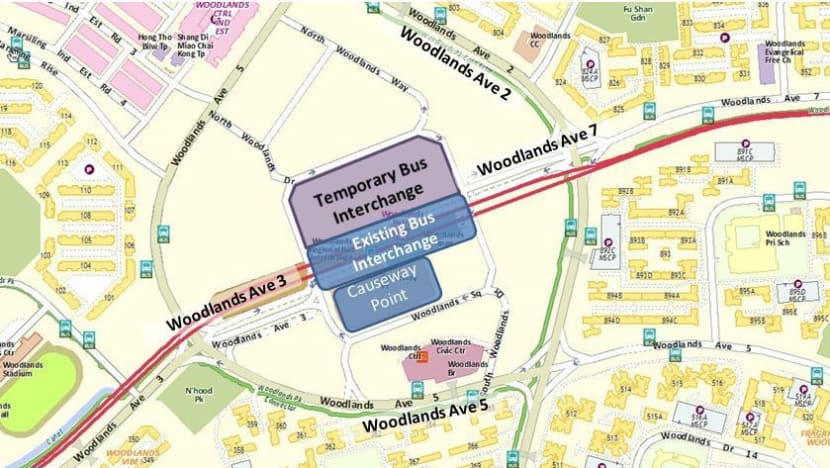 Woodlands Regional Bus Interchange to be upgraded, temporary interchange to open March 12