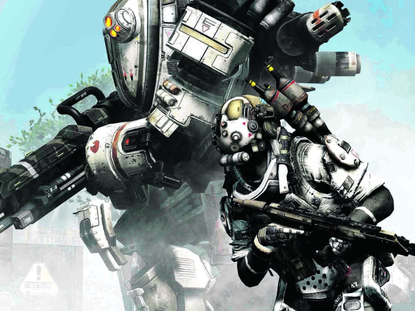 Be a mecha warrior in Titanfall