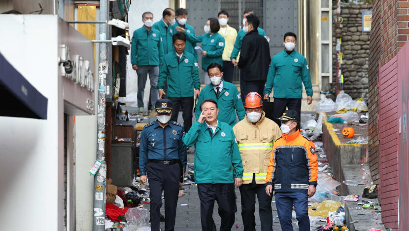 Tragedi Itaewon: Presiden Korea Selatan marah polis tidak segera bertindak susuli panggilan bantuan Tragedi Itaewon: Presiden Korea Selatan marah polis tidak segera bertindak susuli panggilan bantuan