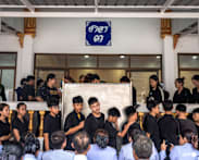 Students, teachers mourn girl killed in Thailand school shooting