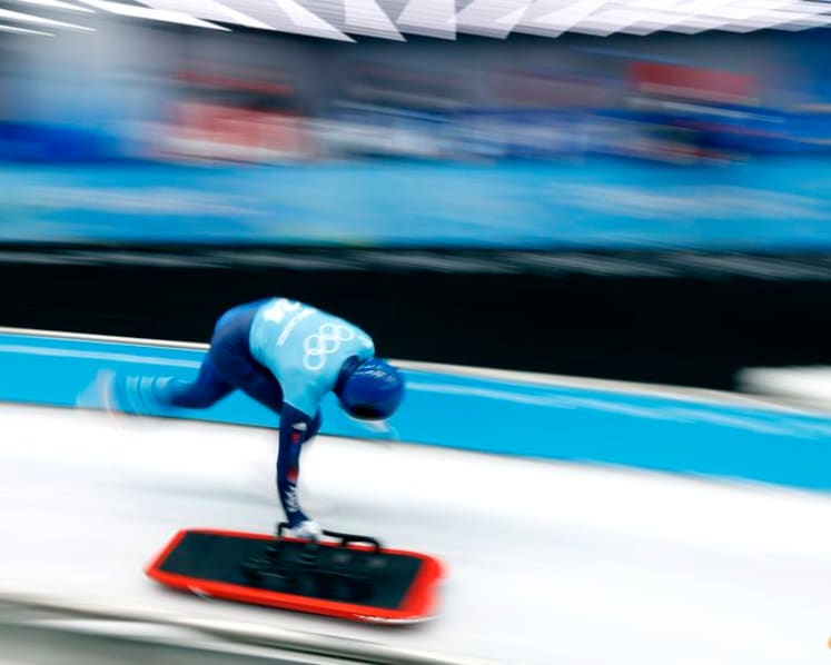 Skeleton-Where fear meets exhilaration at 85mph