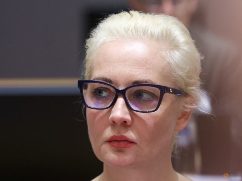 Yulia Navalnaya, the widow of Alexei Navalny, takes part in a meeting of European Union foreign ministers in Brussels, Belgium on Feb 19, 2024. Yulia Navalnaya, the widow of Alexei Navalny, takes part in a meeting of European Union foreign ministers in Brussels, Belgium on Feb 19, 2024.
