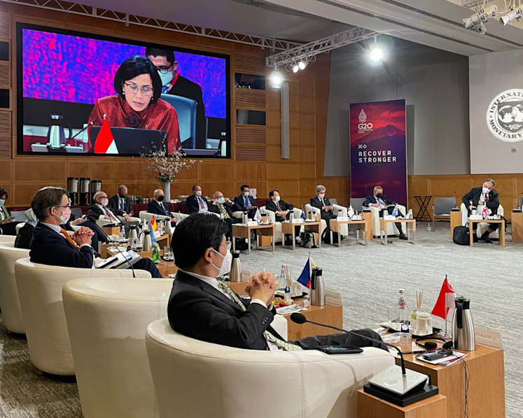 G20 finance ministers agree to coordinate fiscal, monetary policies to ensure global economic stability amid crises