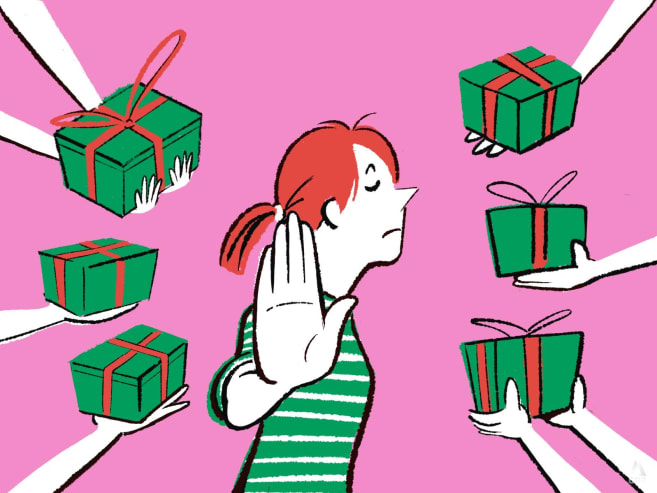 If receiving gifts isn’t your love language, holiday season can get a little awkward