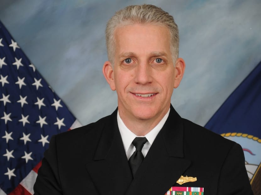 Retired rear admiral Bruce Loveless, a Navy intelligence officer, is the second admiral to be charged in the case. Photo: US Navy handout Retired rear admiral Bruce Loveless, a Navy intelligence officer, is the second admiral to be charged in the case. Photo: US Navy handout