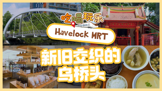【吃喝玩乐TEL】Havelock MRT　新旧交织的乌桥头