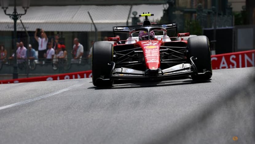 Ferrari set pace in first practice for Monaco Grand Prix