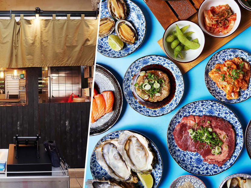 The yakiniku stall is opened by a couple who used to own a restaurant.