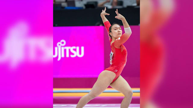 15岁叶祎琳缔造历史 成首位闯体操世锦赛决赛新加坡选手