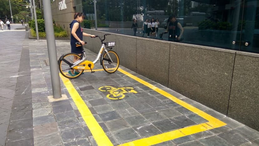 New technologies set to prevent cyclists from ending trips if they park rental bikes indiscriminately