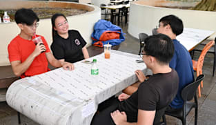 A table that cleans itself? Food centre operators turn to tech as cleaners become harder to find