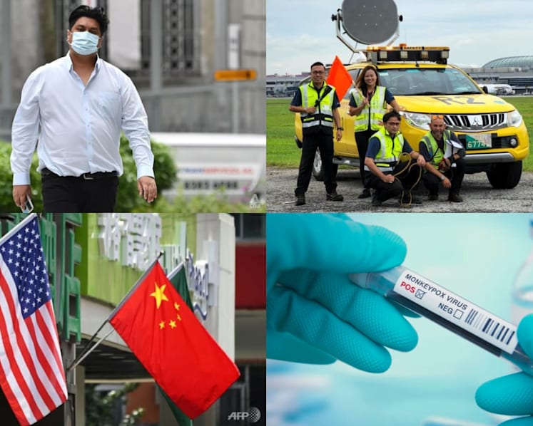 Daily round-up, Aug 5: China halts cooperation with US; Singapore's first local linked monkeypox case; Dee Kosh jailed