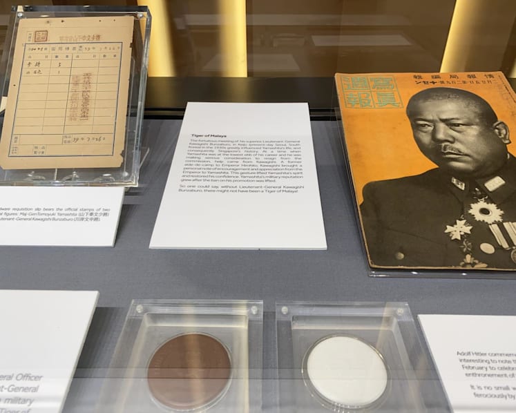 Police uniform insignias, sake cups as part of new WWII exhibition to mark Japanese Occupation in Singapore