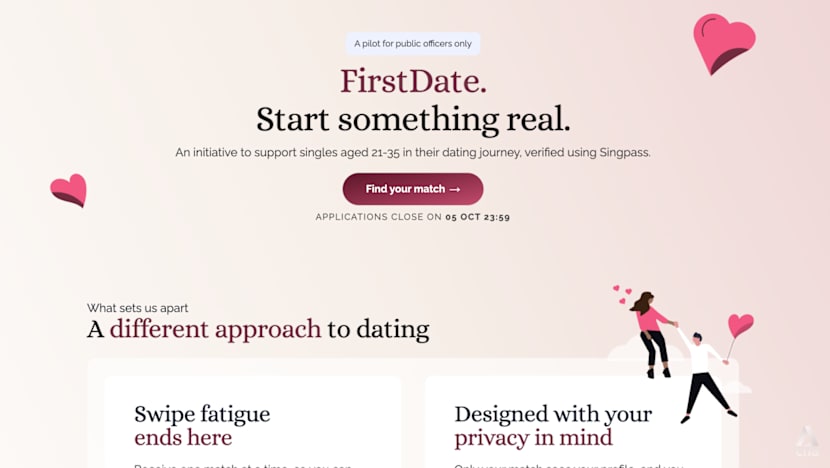 No decision made on expanding dating platform for Singapore public officers beyond pilot: GovTech