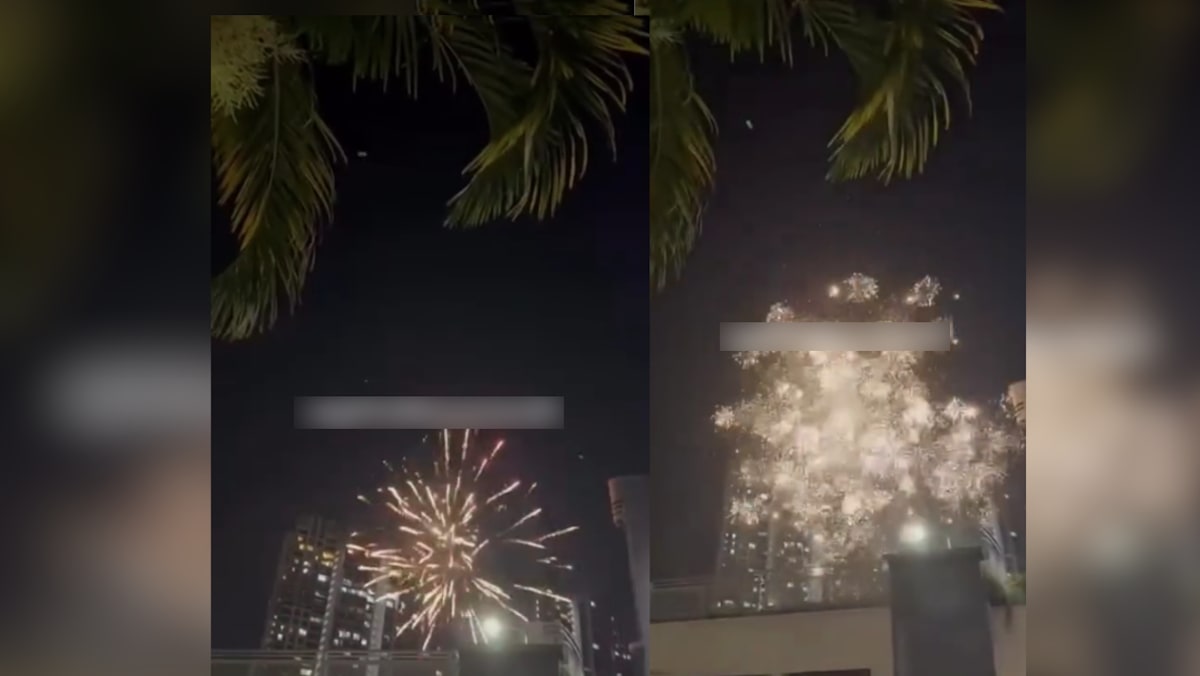 Three people arrested for illegally setting off fireworks in Ghim Moh