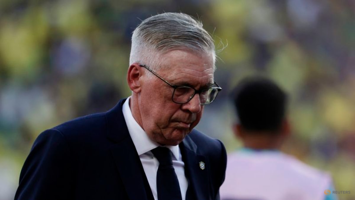 Ancelotti says Brazil must improve after 1-1 World Cup draw