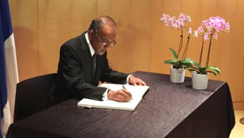 Sick, mad people behind barbaric Paris attacks, says Shanmugam