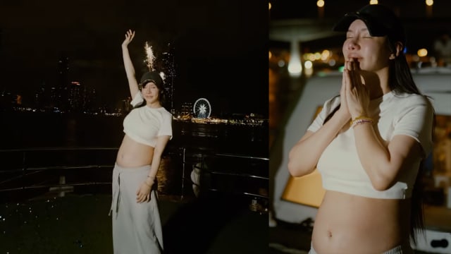 本地名媛林慧俐怀孕了！