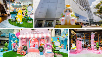 First-Ever in Southeast Asia, Mofusand Holidays Lands On A Grand Scale  — Including An 8m-Tall Mofusand Christmas Tree Inflatable! — At Capitaland Malls