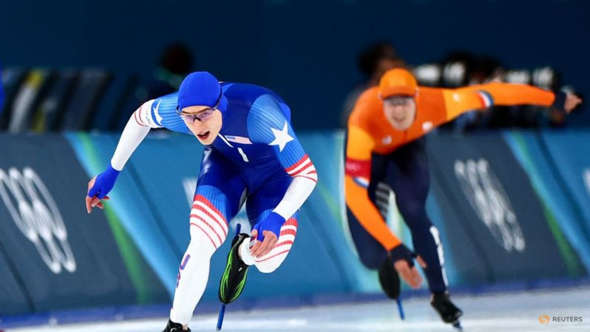Speed skating-Stolz savours 'historic battles' with De Boo after more Milano Cortina glory