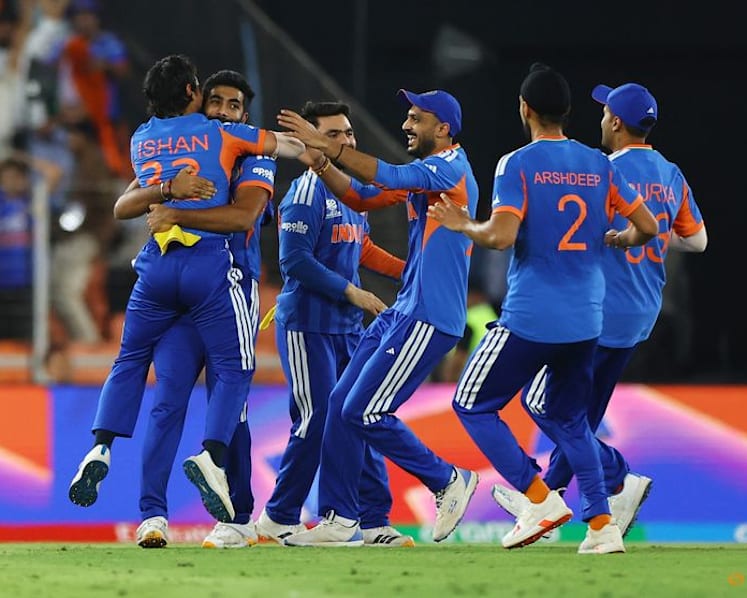 India beat New Zealand by 96 runs to win T20 World Cup