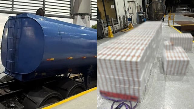 油槽车底部暗藏逾3400条漏税香烟 35岁马国男司机被捕