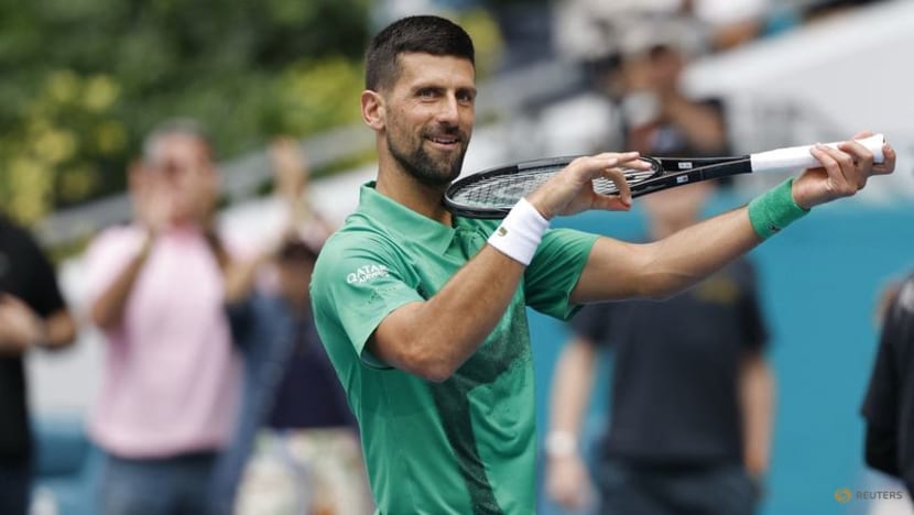Djokovic reaches Miami Open final, 100th career title in sight