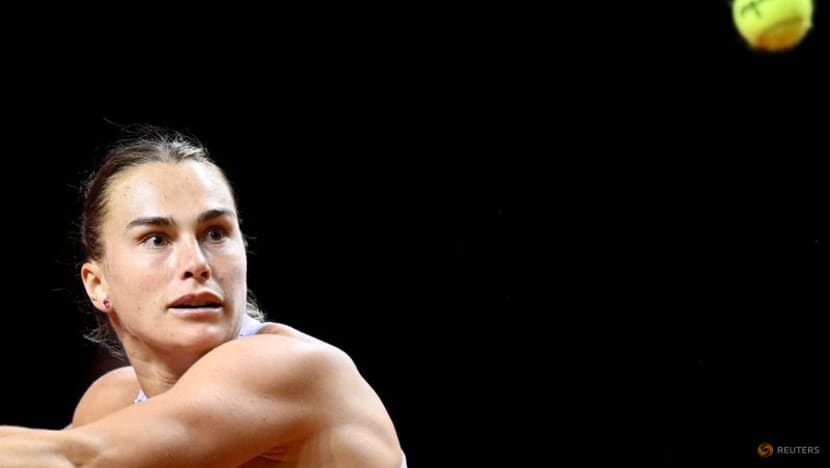 Sabalenka dials up tension by using phone to photograph contested mark