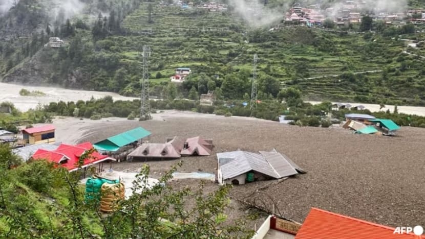 4 maut, 100 hilang selepas banjir kilat landa kawasan Himalaya India