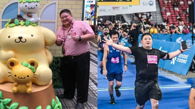 曾患肥胖症体重达120公斤 男子决心减重挑战马拉松