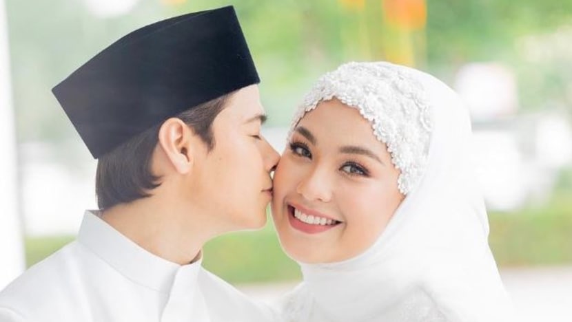 Pelakon Janna Nick, Dini Schatzmann selamat bergelar suami isteri