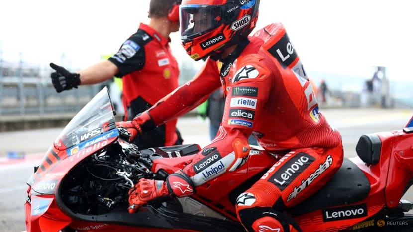 Ducati's Marquez wins wet German GP sprint despite bad start