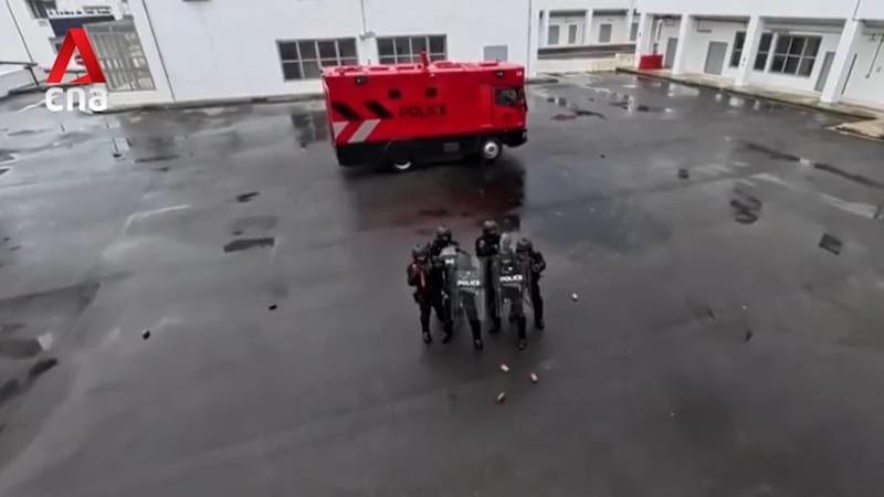 CNA embeds with Police Tactical Unit to experience frontline training 