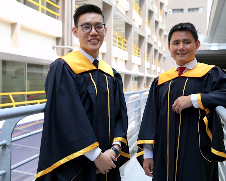 It’s never too late to learn or make mistakes, say two Singapore Polytechnic graduates