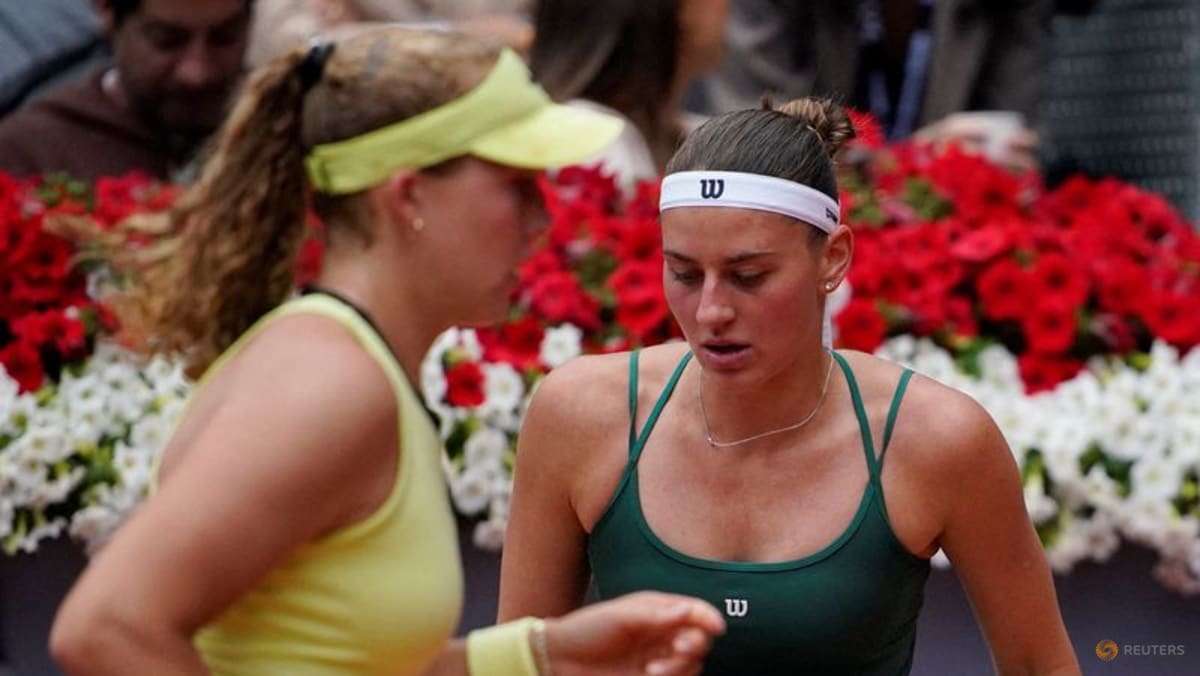 Kostyuk's lucky shorts steal the show after Madrid triumph