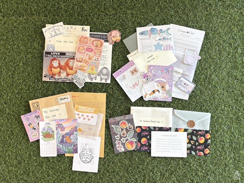 Snail mail clubs: Why handmade letters and art are catching on in Singapore amid Gen Z’s analogue revival