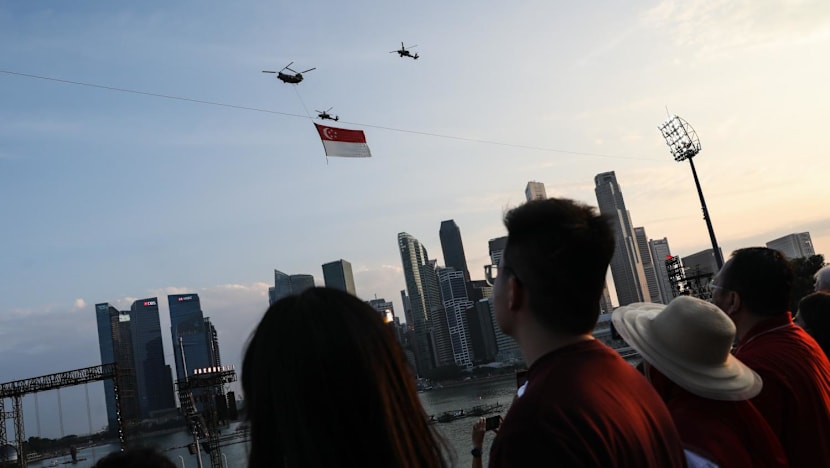 S'pore celebrates 57th birthday in full force, with first large-scale NDP since pandemic capturing the highs and lows