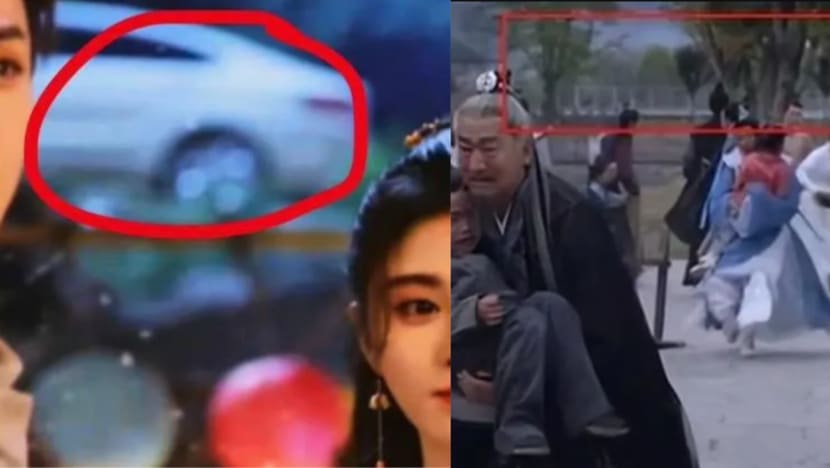 S$60Mil Chinese Period Drama Mocked For Showing Car And Iron Railings In The Background S$60Mil Chinese Period Drama Mocked For Showing Car And Iron Railings In The Background