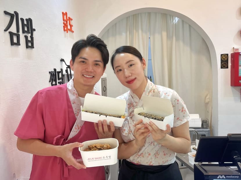 Former K-pop idol trainee now sells kimbap at Tanjong Pagar Plaza Former K-pop idol trainee now sells kimbap at Tanjong Pagar Plaza