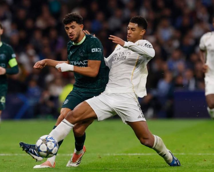 Manchester City rally to beat Real Madrid 2-1 at Bernabeu
